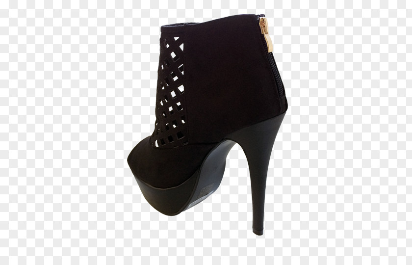 Boot High-heeled Shoe Suede PNG