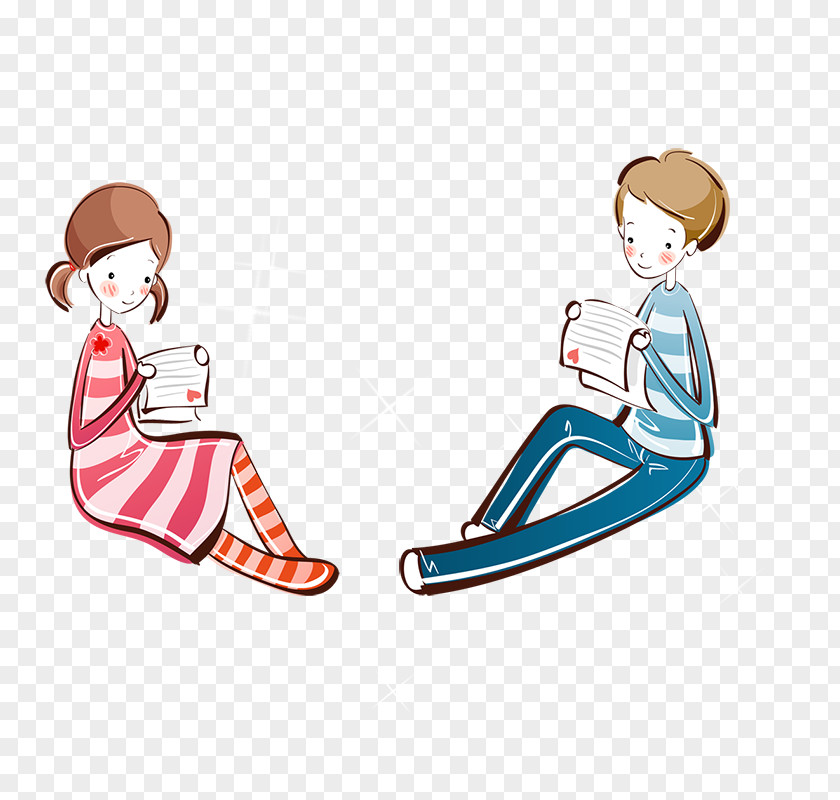 Cartoon Couple Significant Other Romance PNG