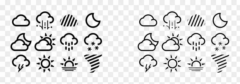 Having Vector Weather Forecasting Clip Art PNG