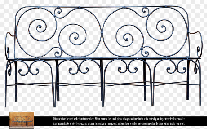 Iron Wrought Fence Art Railing PNG