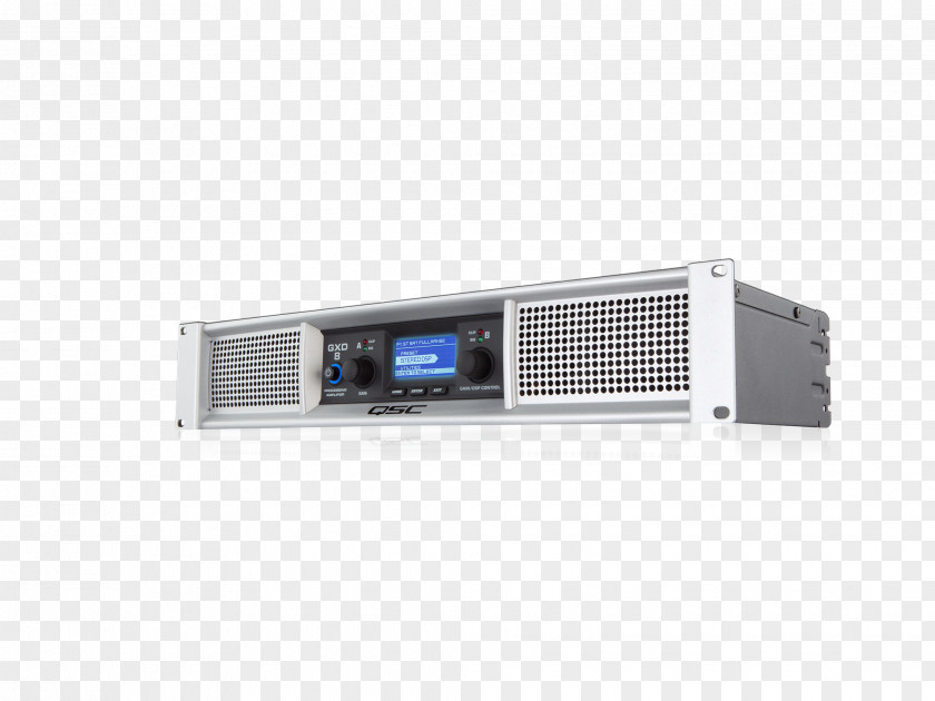 QSC GXD 8 Audio Products Power Amplifier PNG