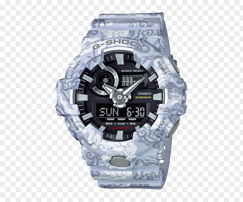 Watch G-Shock Shock-resistant Casio White Tiger PNG