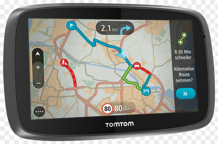 Car GPS Navigation Systems TomTom GO 500 Satellite PNG