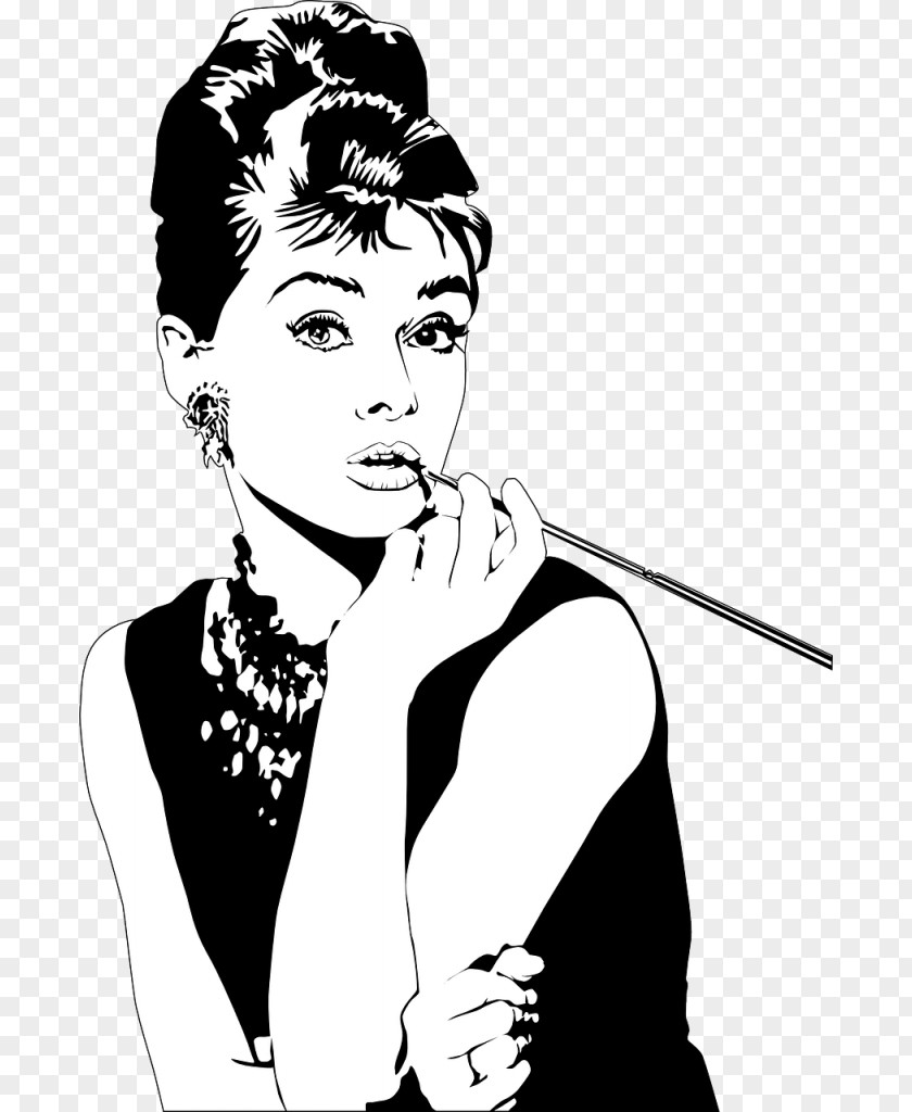 Design Designer Journal: With Quotes, Audrey Hepburn Fashion Journal Notebook Clip Art PNG