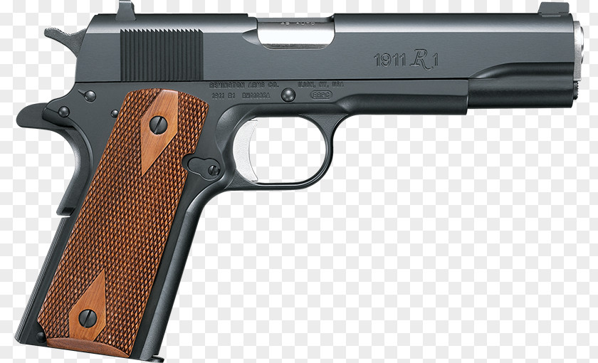 Handgun Remington 1911 R1 .45 ACP Firearm Pistol Arms PNG