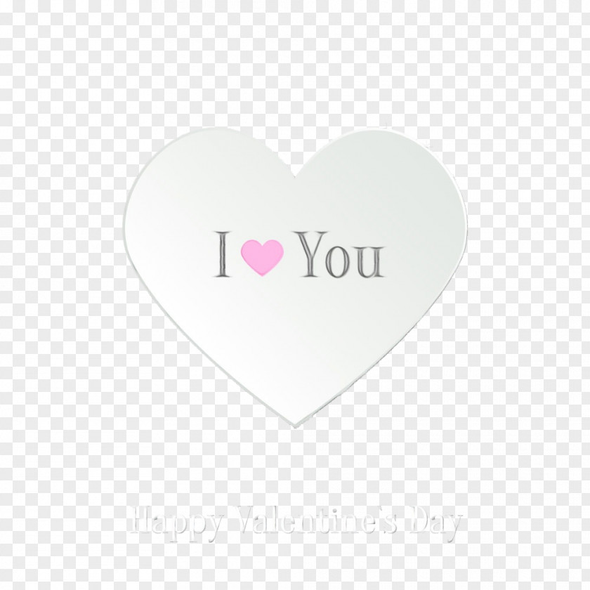 Heart Pink Text Logo Love PNG