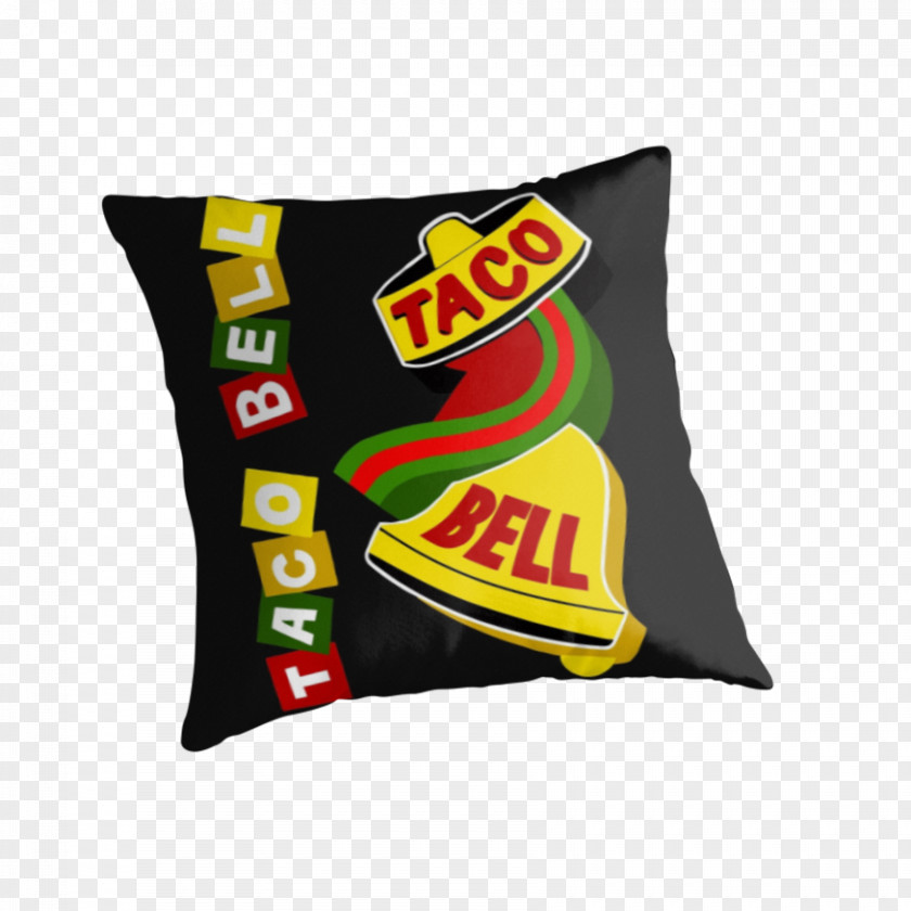 Taco Bell Cushion Textile Throw Pillows PNG