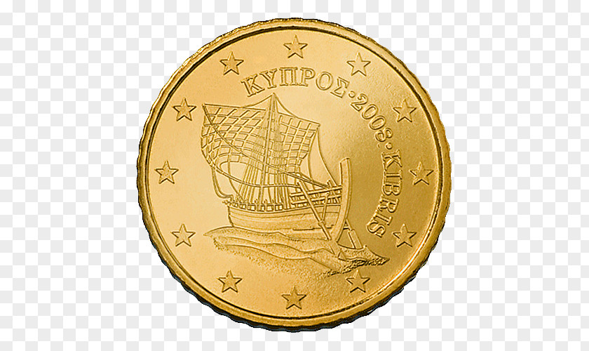 Coin Euro Coins 50 Cent 10 PNG
