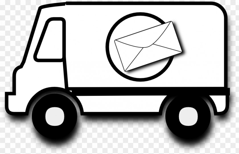 Dump Truck Clipart Van Car Mail Clip Art PNG