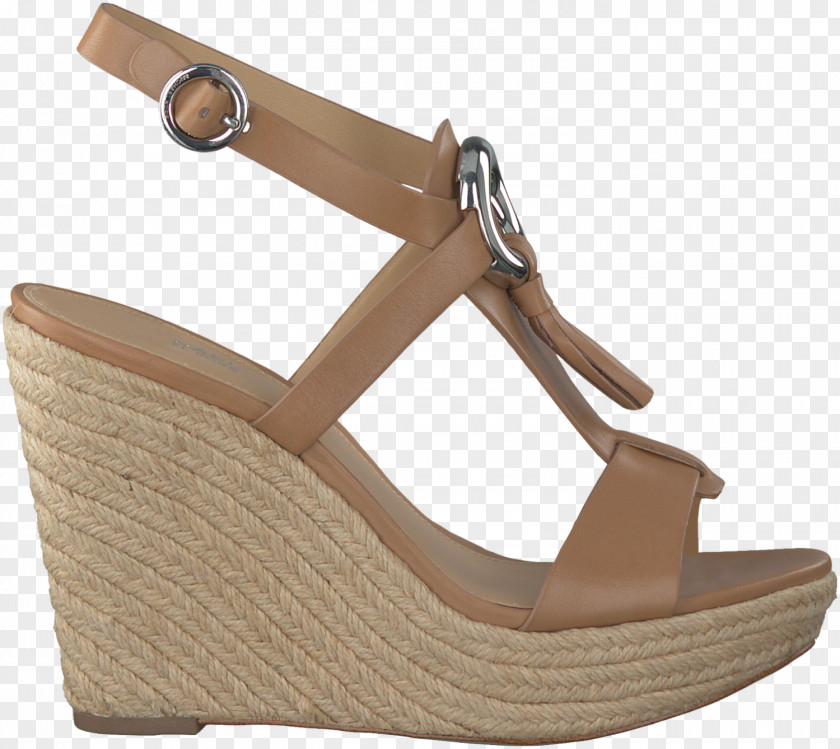 Sandal Wedge Platform Shoe Leather PNG