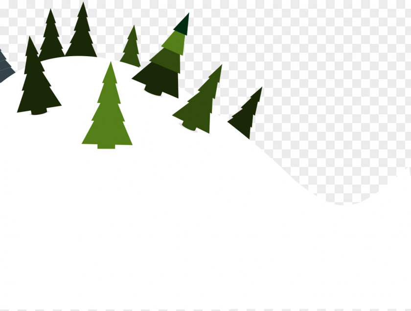 White Snow And Christmas Elements Illustration PNG