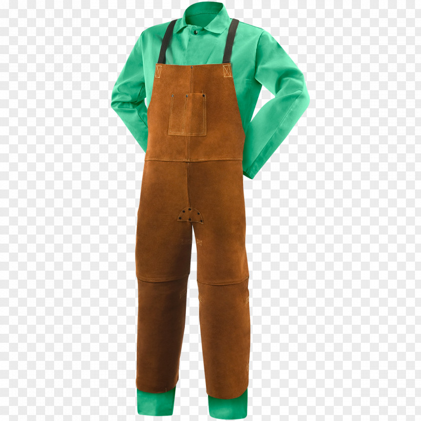 Apron Leather Welding Cowhide Textile PNG