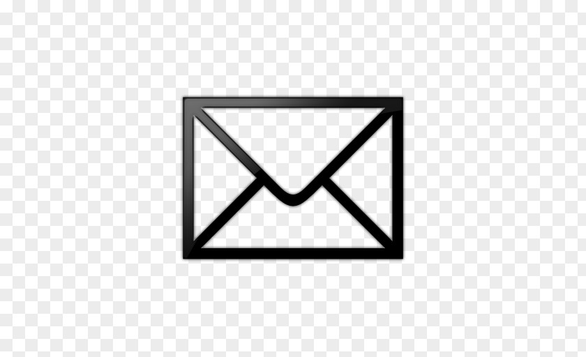 Black Mail Icon Email Marketing Font Awesome PNG