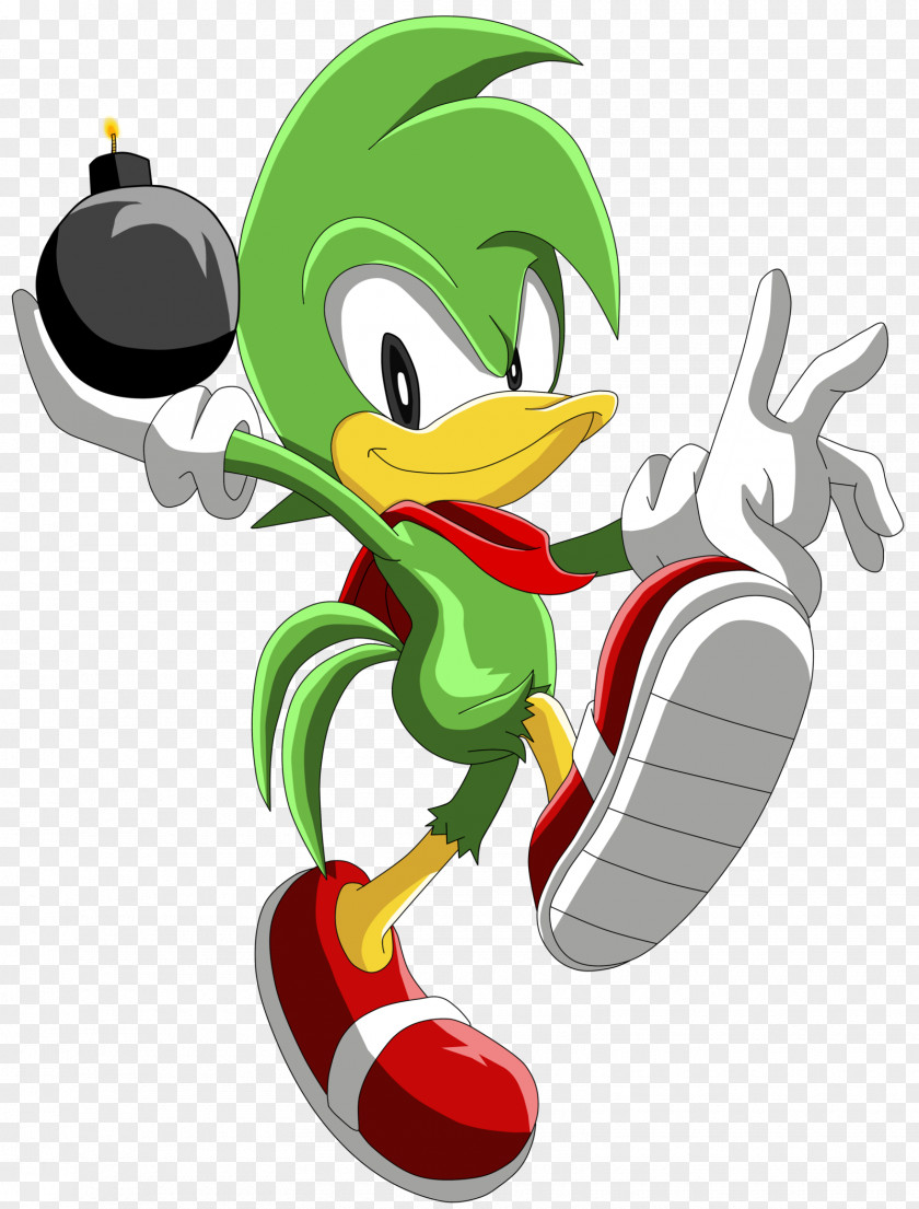 Dynamite Sonic The Hedgehog Metal Fighters Espio Chameleon Vector Crocodile PNG