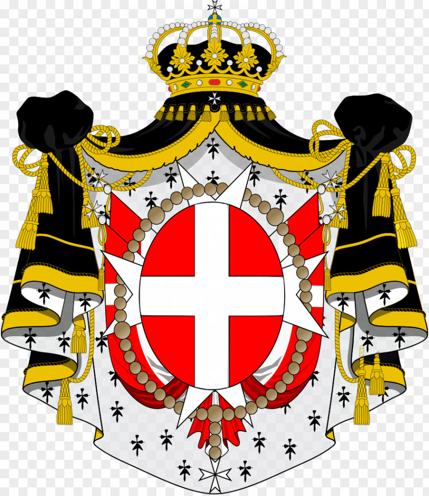Medival Knight Sovereign Military Order Of Malta Flag Chivalry PNG