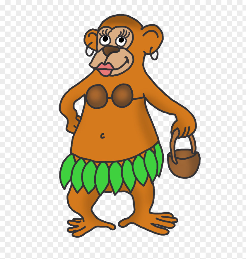 Monkey Funny Cartoon Drawing Clip Art PNG