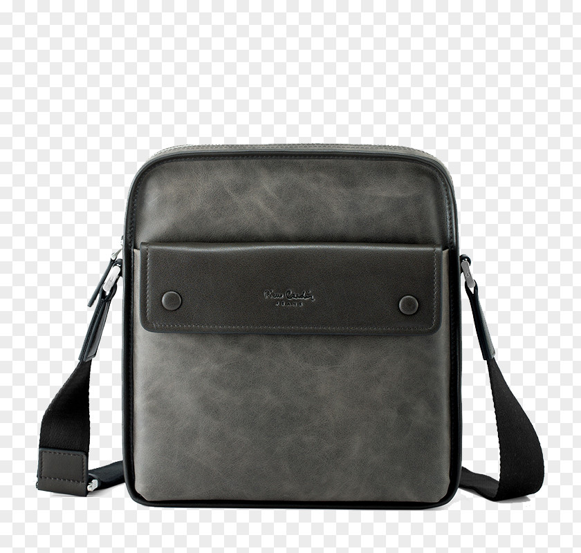 Pierre Cardin Vertical Section Shoulder Bag Designer Messenger PNG