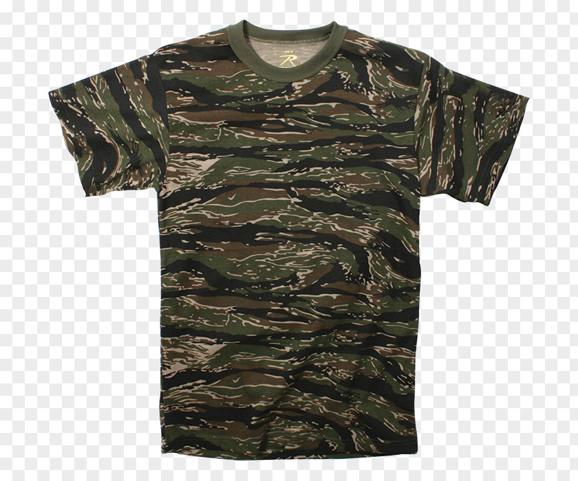 T-shirt Military Camouflage Sleeve Clothing PNG