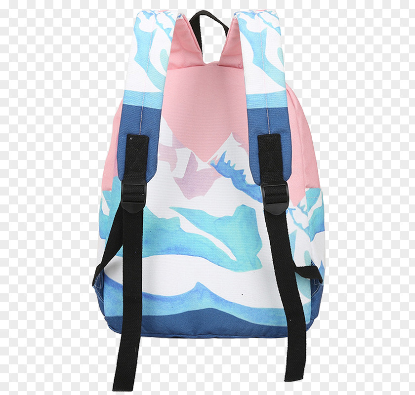 Backpack Alaska Pastel Baggage Tote Bag PNG