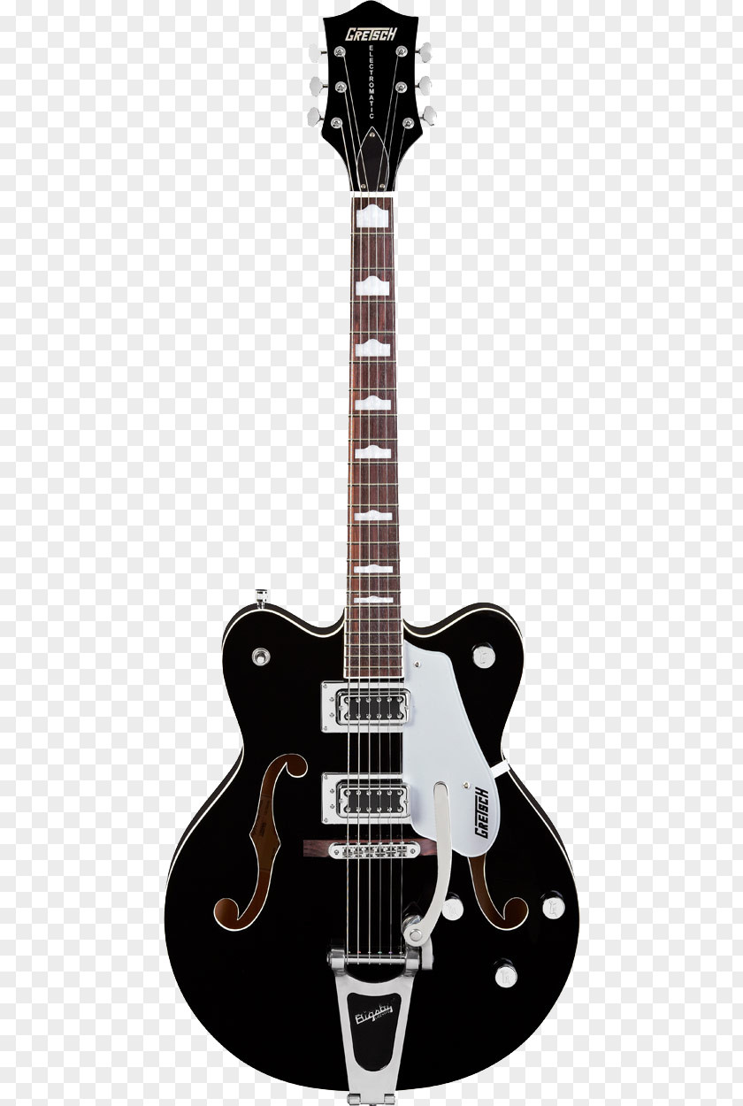 Guitar Gretsch White Falcon Guitars G5422TDC Bigsby Vibrato Tailpiece PNG