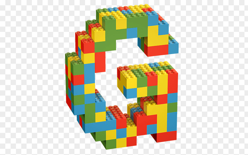 Lego Duplo Letter Game Font PNG