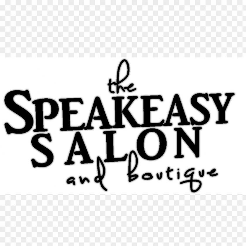 Speakeasy The Salon And Boutique Southwest 10th Street Beauty Parlour Logo PNG