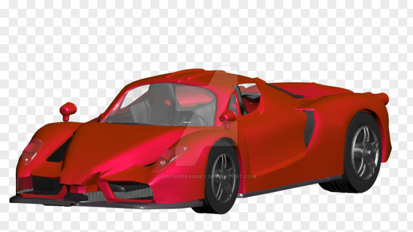 Sports Car Enzo Ferrari Luxury Vehicle Supercar PNG