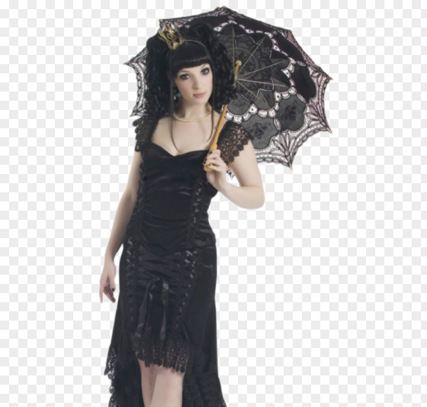 Umbrella Hat Woman Ombrelle Tube Top PNG
