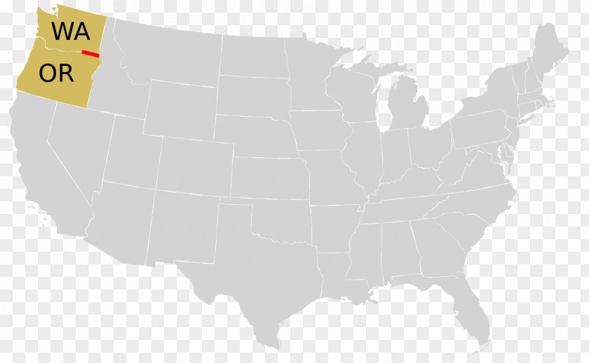 America Map Federal Government Of The United States U.S. State Red And Blue Electoral College PNG