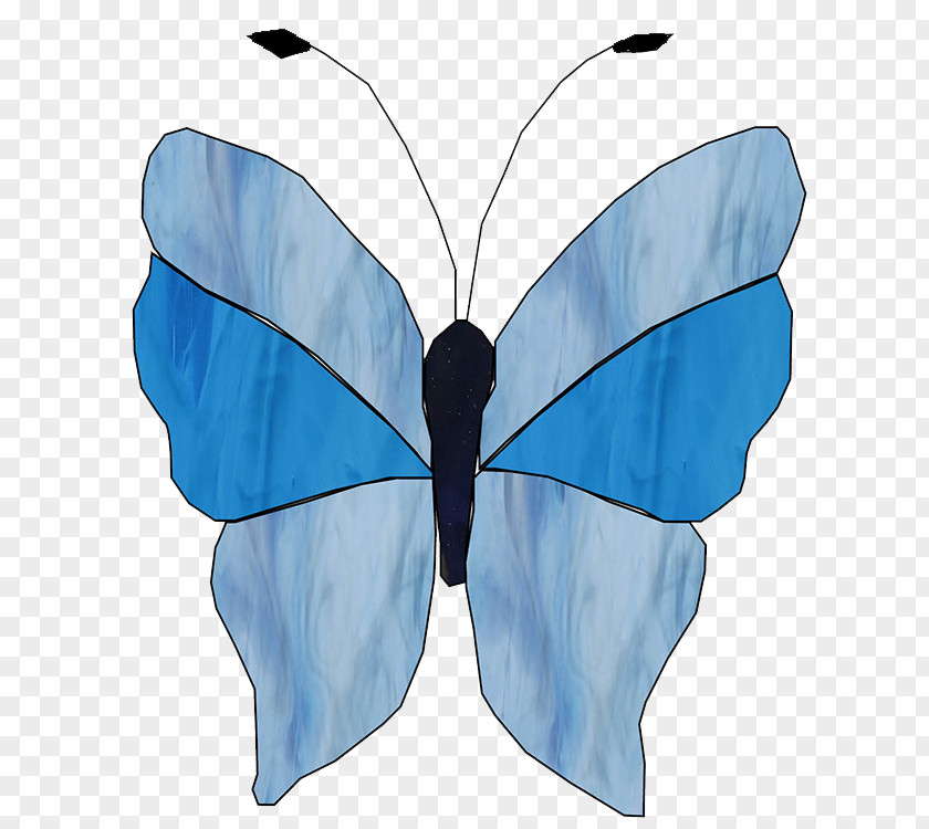 Butterfly Moth Stained Glass Common Rose PNG