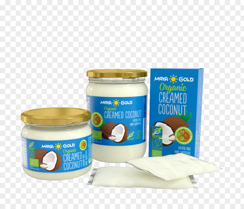 Creamed Coconut Product Ingredient PNG