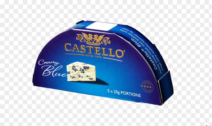 Cheese Portion Danish Blue Castello Cheeses Goat PNG