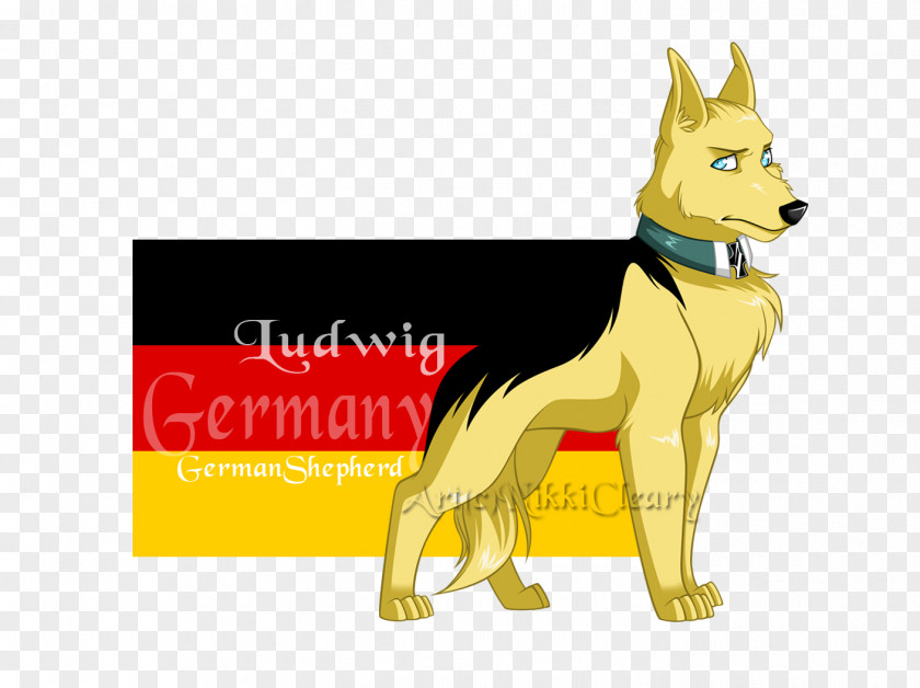 Puppy Dog Breed German Shepherd Drawing PNG