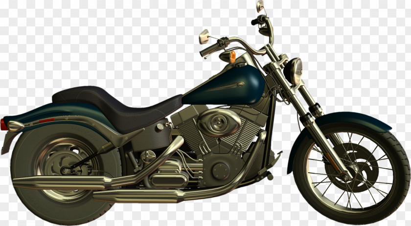 Retro Cool Motorcycle Accessories Cruiser Chopper PNG