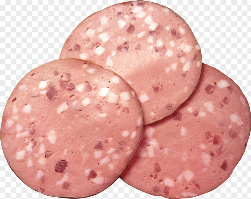 Sausage Image Mortadella Ham Liverwurst Breakfast PNG