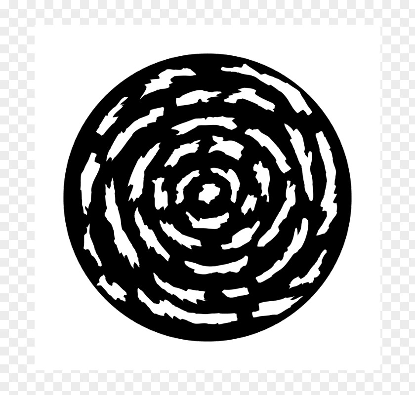 Spiral Microsoft PowerPoint Black And White Circle Pattern PNG