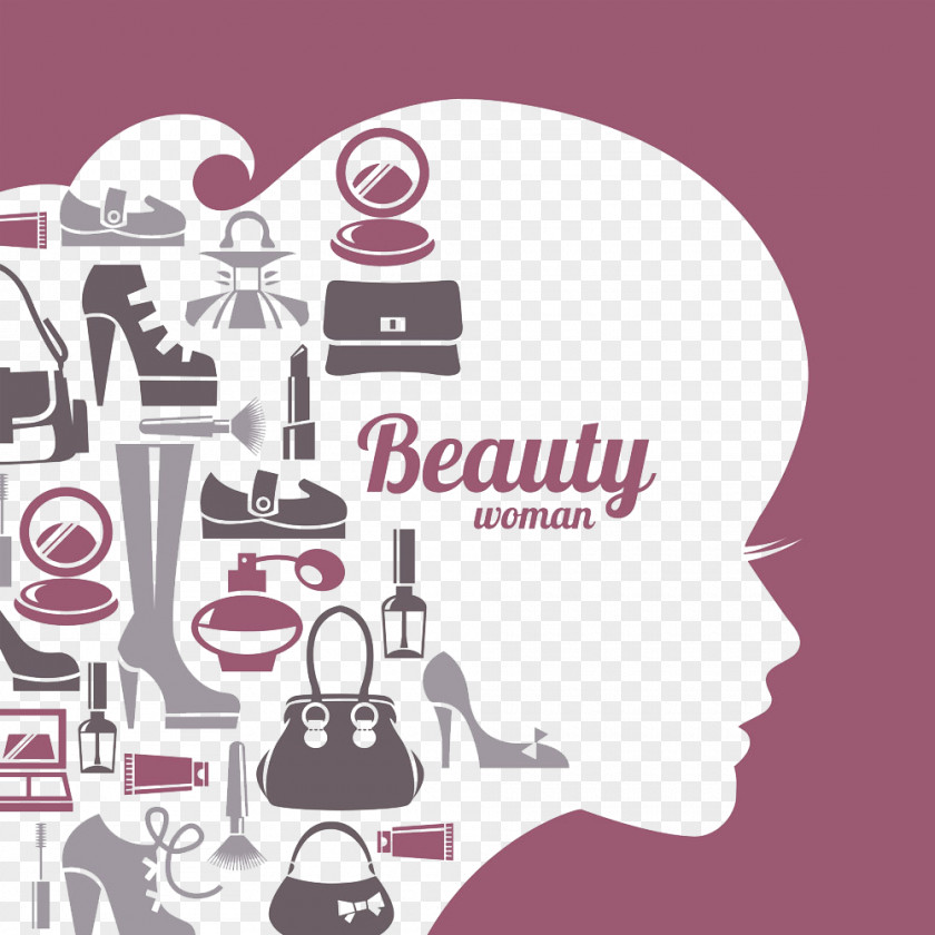Women Cosmetics Woman Silhouette Photography Illustration PNG