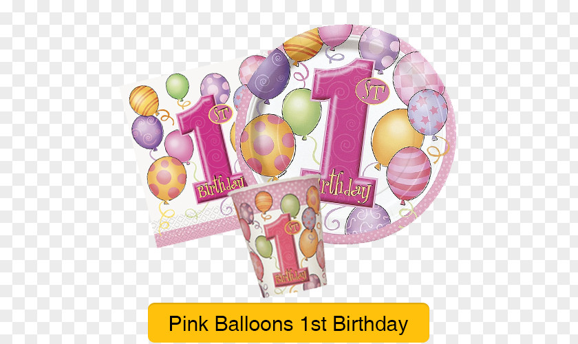 Balloon Birthday Party Favor Game PNG
