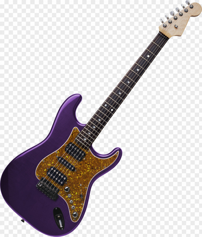 Electric Guitar Fender Stratocaster PNG