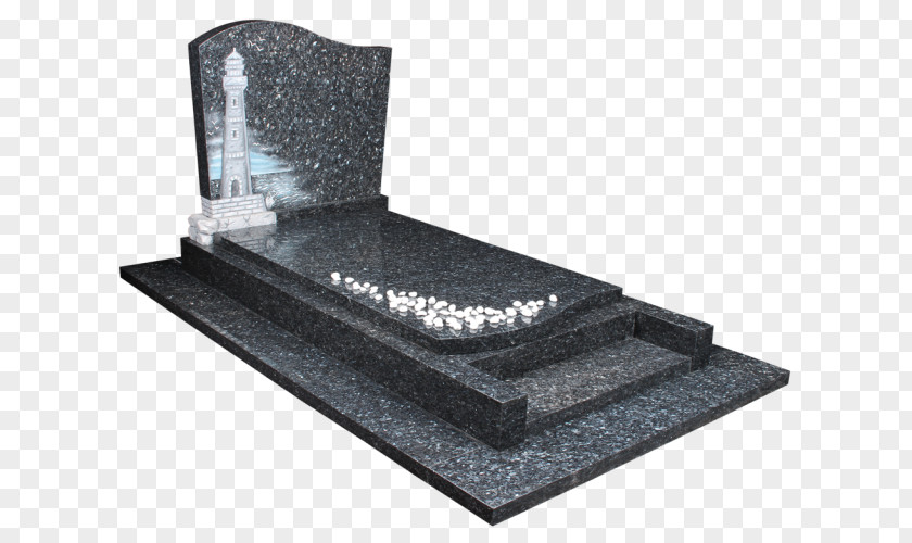 Headstone Granite Memorial PNG