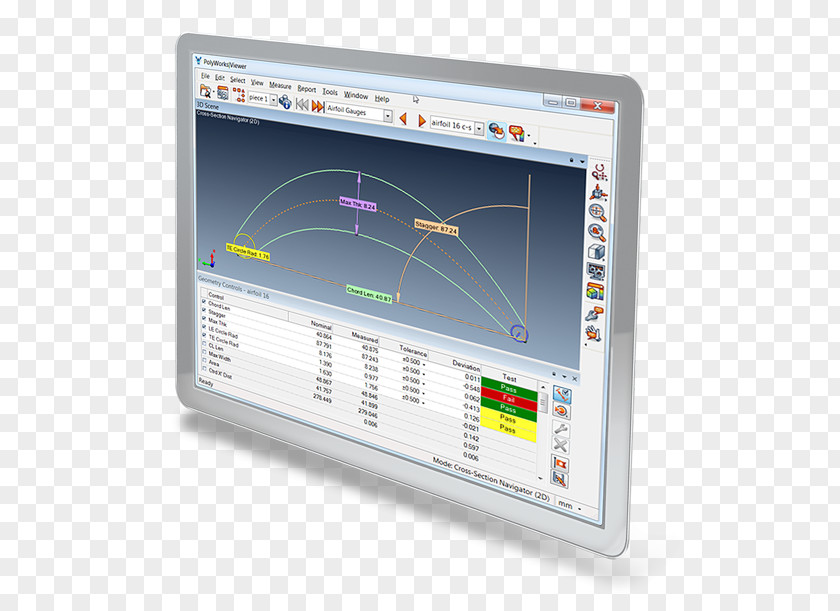 PolyWorks Computer Software Organization Monitors InnovMetric PNG