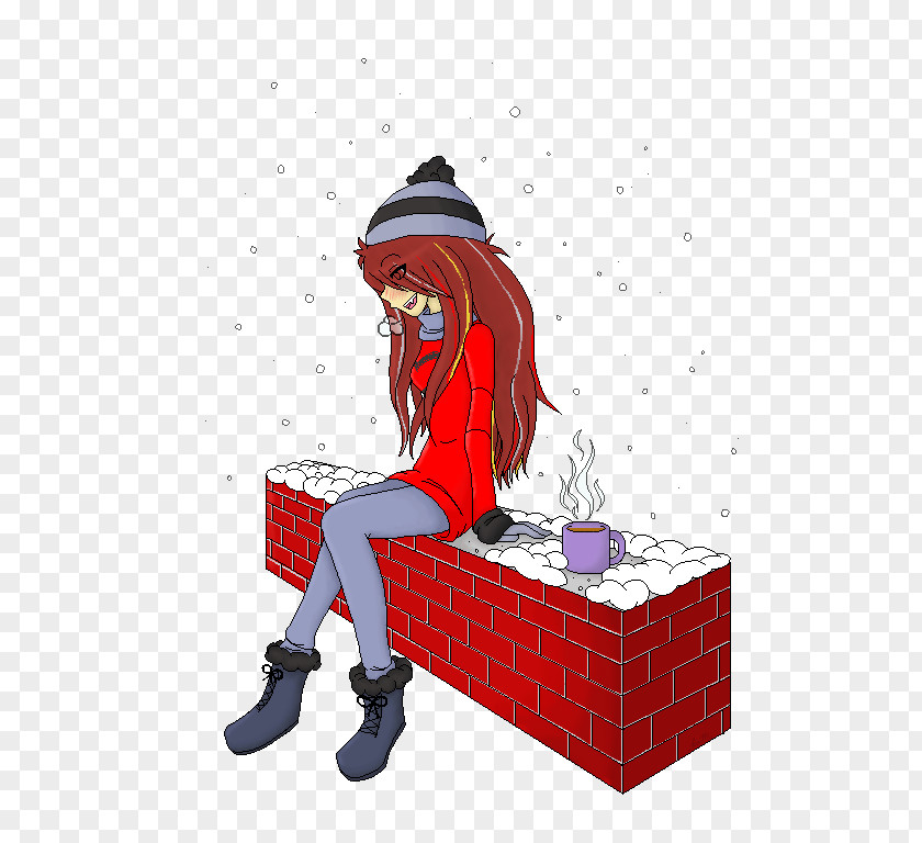 Snowy Day Cartoon PNG