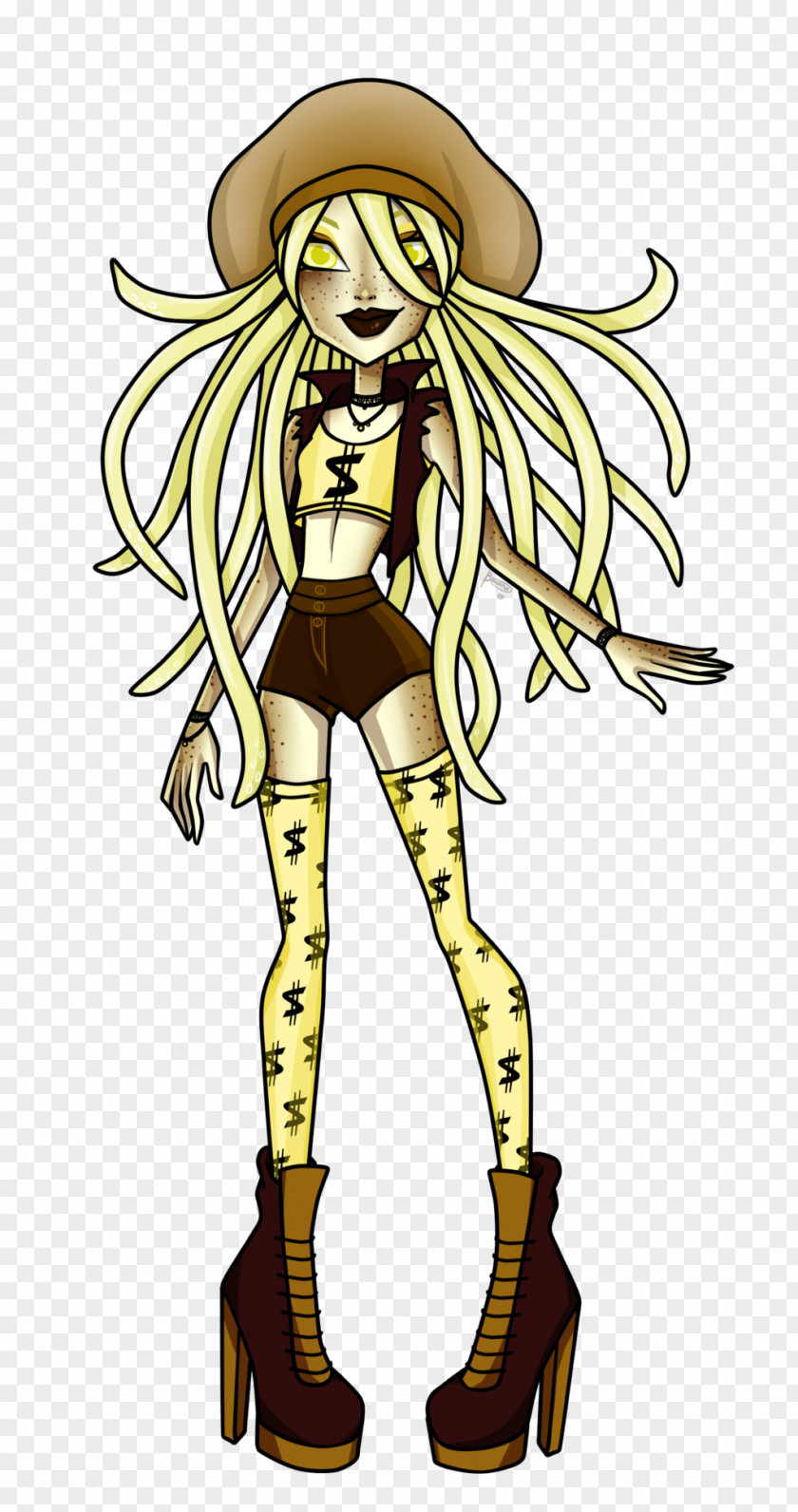 Squid Monster High Drawing Art PNG