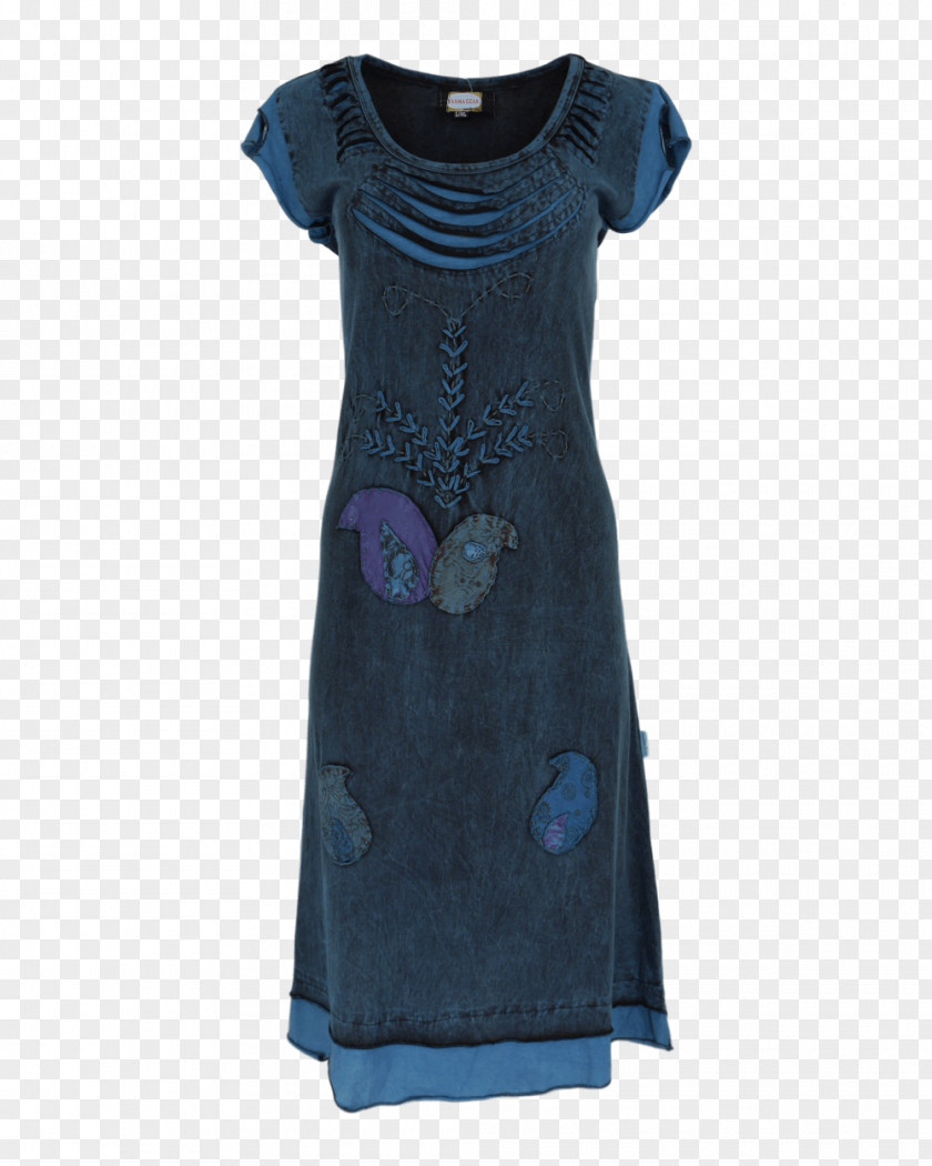 Paisley Sleeve Dress Product PNG