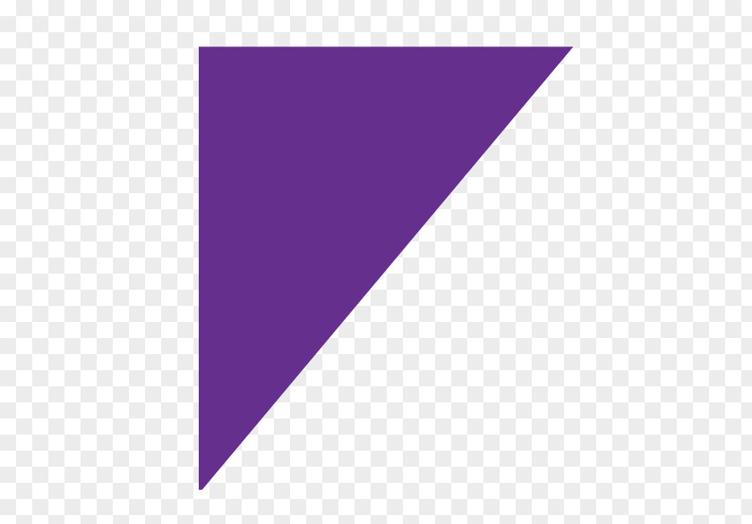 Purple Triangle Line PNG