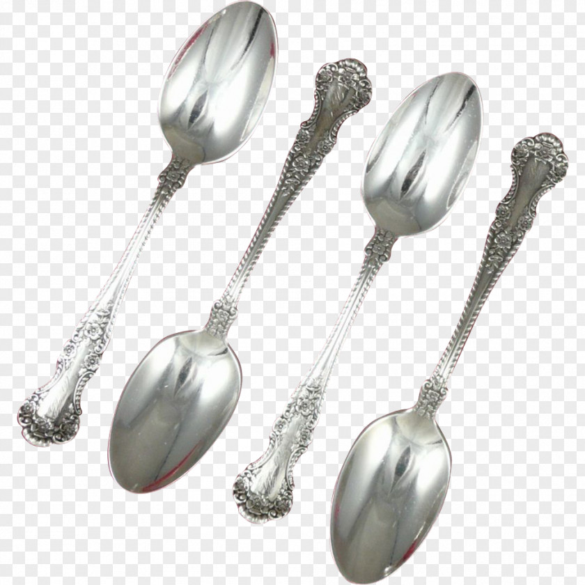 Spoon Product Design Silver PNG