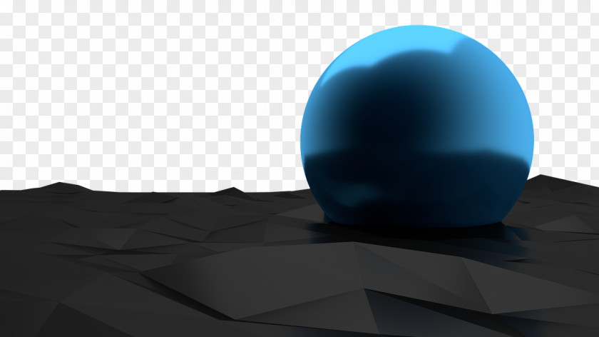 3d Blue Three-dimensional Space PNG