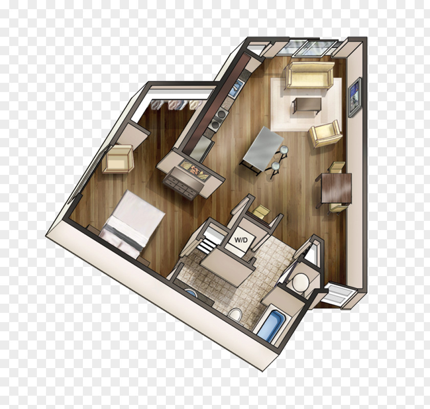 Apartment Floor Plan Studio House Pine Street Flats Apartments PNG