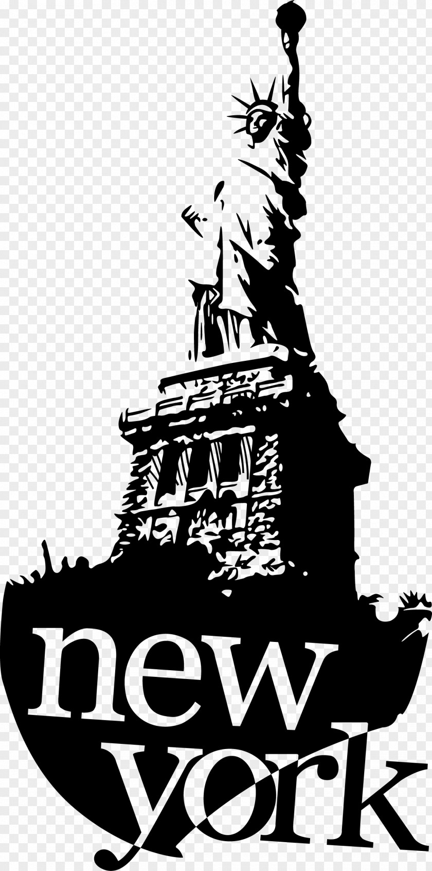 Statue Of Liberty Wall Decal Bumper Sticker PNG