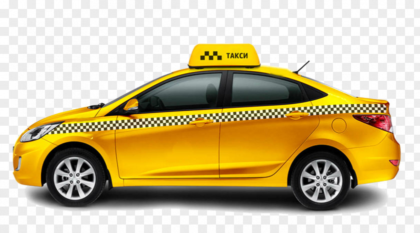 Taxi Car Hyundai Accent Motor Company PNG